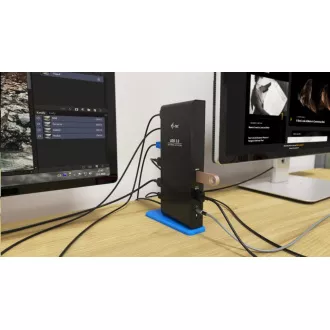 i-tec USB 3.0/USB-C kettős HDMI dokkolóállomás i-tec USB 3.0/USB-C kettős HDMI dokkolóállomás