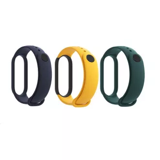 Mi Smart Band 5 szíj (kék, sárga, zöld) Mi Smart Band 5 szíj (kék, sárga, zöld)