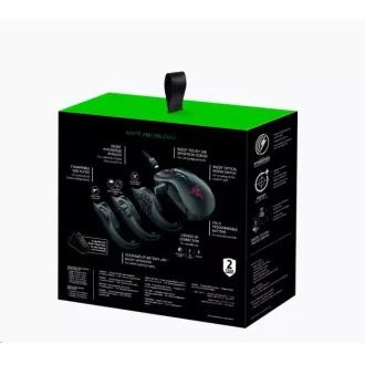 RAZER Naga Pro vezeték nélküli játék egér RAZER Naga Pro vezeték nélküli játék egér