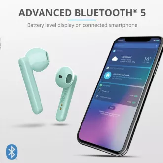 TRUST Primo Touch Bluetooth vezeték nélküli fülhallgató - minta TRUST Primo Touch Bluetooth vezeték nélküli fülhallgató - minta