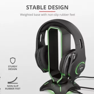 TRUST GXT 265 Cintar RGB fejhallgató állvány TRUST GXT 265 Cintar RGB fejhallgató állvány