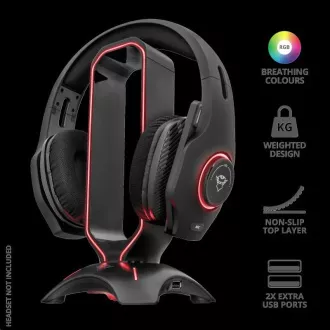TRUST GXT 265 Cintar RGB fejhallgató állvány TRUST GXT 265 Cintar RGB fejhallgató állvány