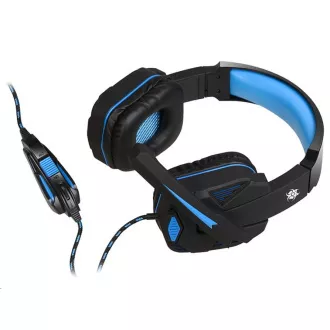 TRACER játék headset mikrofonnal BATTLE HEROES Xplosive KÉK - Felbontott