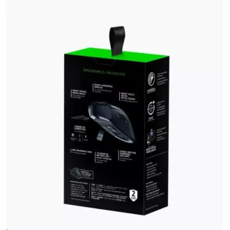 RAZER egér DeathAdder V2 Pro, ergonómikus játékegér