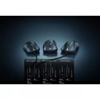RAZER egér DeathAdder V2 Pro, ergonómikus játékegér