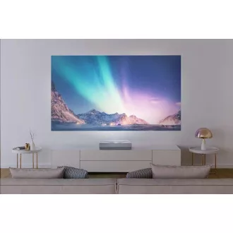 Optoma Laser Projection TV CinemaX P2 (DLP, LASER, FULL 3D, UHD, 3 000 ANSI, HDMI, RJ45, 2x10 W hangszóró)