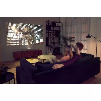 Optoma Laser Projection TV CinemaX P2 (DLP, LASER, FULL 3D, UHD, 3 000 ANSI, HDMI, RJ45, 2x10 W hangszóró)