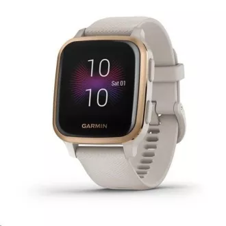 Garmin GPS sportóra Venu Sq Music, RoseGold / Sand Band Garmin GPS sportóra Venu Sq Music, RoseGold / Sand Band