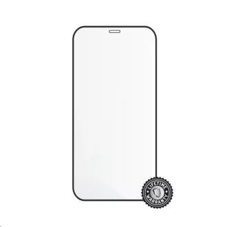Képernyővédő képernyővédő edzett üveg APPLE iPhone 12 Pro 6.1"-hez, (teljes borítás), fekete