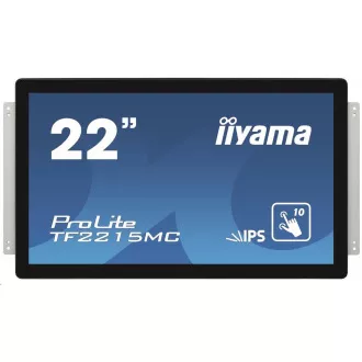 iiyama ProLite TF2215MC-B2, 54,6 cm (21,5 hüvelyk), kivetített kapacitív, 10 TP, Full HD, fekete iiyama ProLite TF2215MC-B2, 54,6 cm (21,5 hüvelyk), kivetített kapacitív, 10 TP, Full HD, fekete