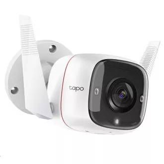 TP-Link Tapo C310 kültéri/kültéri kamera, (3MP, 1296p, WiFi, IR 30m, micro SD kártya)