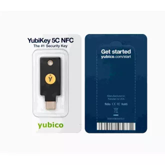 YubiKey 5C NFC - USB-C, kulcs / token többtényezős hitelesítéssel (NFC, MIFARE), OpenPGP és Smart Card támogatás (2FA) YubiKey 5C NFC - USB-C, kulcs / token többtényezős hitelesítéssel (NFC, MIFARE), OpenPGP és Smart Card támogatás (2FA)
