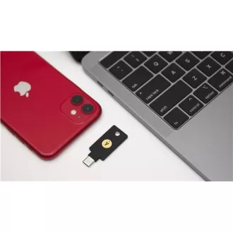 YubiKey 5C NFC - USB-C, kulcs / token többtényezős hitelesítéssel (NFC, MIFARE), OpenPGP és Smart Card támogatás (2FA) YubiKey 5C NFC - USB-C, kulcs / token többtényezős hitelesítéssel (NFC, MIFARE), OpenPGP és Smart Card támogatás (2FA)