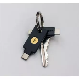 YubiKey 5C NFC - USB-C, kulcs / token többtényezős hitelesítéssel (NFC, MIFARE), OpenPGP és Smart Card támogatás (2FA) YubiKey 5C NFC - USB-C, kulcs / token többtényezős hitelesítéssel (NFC, MIFARE), OpenPGP és Smart Card támogatás (2FA)