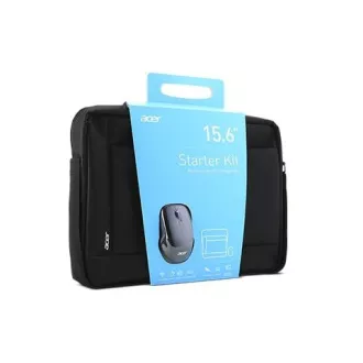 ACER STARTER KIT_15.6 "ABG960 hordtáska fekete és vezetékes egér fekete, 1Y hordható
