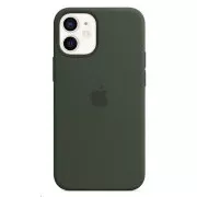 APPLE iPhone 12 mini szilikon tok MagSafe-el - Cypress Green
