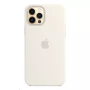 APPLE iPhone 12/12 Pro szilikon tok MagSafe-el - fehér