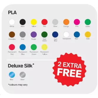 Polaroid 3D tollszál - Utántöltő 3D tollakhoz - 20 szín + 2 deluxe Polaroid 3D tollszál - Utántöltő 3D tollakhoz - 20 szín + 2 deluxe