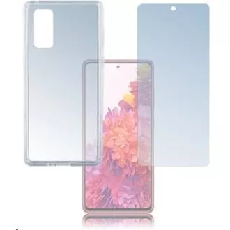 4smarts 360°-os védőkészlet (edzett üveg + zselés hátlap) Samsung G780 Galaxy S20 FE-hez 4smarts 360°-os védőkészlet (edzett üveg + zselés hátlap) Samsung G780 Galaxy S20 FE-hez