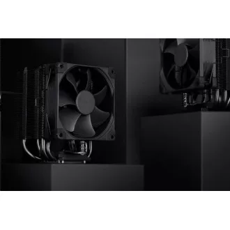 NOCTUA CPU-hűtő NH-U9S CH.BK, 1x 92mm, LGA1851, AM5, fekete, fekete