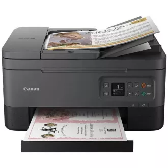 Canon PIXMA TS7450 nyomtató fekete - színes, MF (nyomtatás, másoló, szkennelés, felhő), duplex, USB, Wi-Fi, Bluetooth