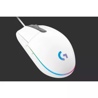 Logitech Gaming Mouse G203 LIGHTSYNC 2nd Gen, EMEA, USB, fehér Logitech Gaming Mouse G203 LIGHTSYNC 2nd Gen, EMEA, USB, fehér