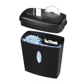 Hama Home X10CD, iratmegsemmisítő, keresztbe vágott, 10 lap, P-4 besorolás