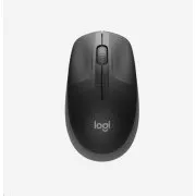Logitech Wireless Mouse M190 teljes méretű, fekete