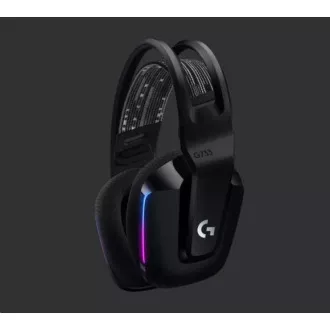 Logitech gaming fejhallgató G733, LIGHTSPEED vezeték nélküli RGB Gaming Headset, EMEA, fekete