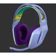 Logitech G733 játékfejhallgató, LIGHTSPEED vezeték nélküli RGB játékfejhallgató, EMEA, lila