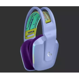 Logitech G733 játékfejhallgató, LIGHTSPEED vezeték nélküli RGB játékfejhallgató, EMEA, lila Logitech G733 játékfejhallgató, LIGHTSPEED vezeték nélküli RGB játékfejhallgató, EMEA, lila
