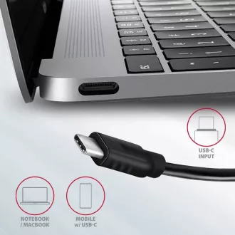 AXAGON HMC-5G2, USB 10Gbps hub, portok 2x USB-A, 2x USB-C, HDMI 4k/60, PD 100W, USB-C kábel 13cm