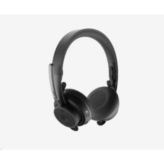 Logitech fejhallgatók mikrofonzónával vezeték nélküli csapatok, EMEA, grafit