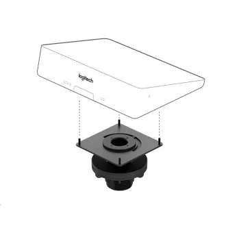 Logitech asztali tartó, Tap Table Mount, WW, sötétszürke