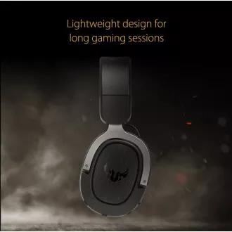 ASUS TUF Gaming H3 Gun Fém fejhallgató, Gaming Headset, fekete-szürke