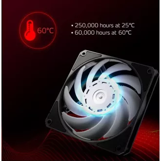 ADATA XPG ventilátor VENTO PRO 120 PWM, 4 tűs csatlakozóval ADATA XPG ventilátor VENTO PRO 120 PWM, 4 tűs csatlakozóval