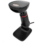 Virtuos CCD 2D olvasó Virtuos HT-855A, USB, állvány, fekete