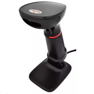 Virtuos CCD 2D olvasó Virtuos HT-855A, USB, állvány, fekete
