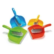 Készlet seprű   lapát gumi rúddal DeLux Cleanex