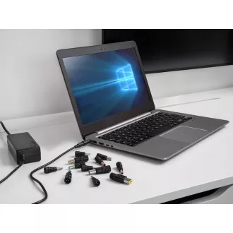 AVACOM QuickTIP 65W - univerzális adapter notebookokhoz + 13 csatlakozó