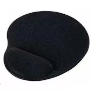 PremiumCord egérpad gél fekete