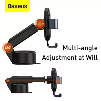Baseus Tank Gravity autós tartó (műszerfal), fekete