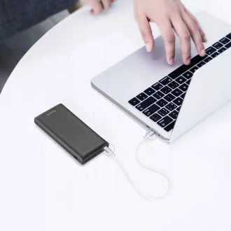 Baseus Mini JA gyorstöltő 3A 30000mAh, fekete Baseus Mini JA gyorstöltő 3A 30000mAh, fekete