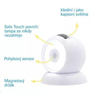 Mediashop Handy Lux fénygömb LED, 120 lm, fehér
