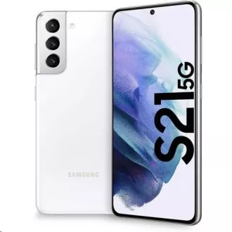 Samsung Galaxy S21 (G991), 256 GB, 5G, DS, fehér