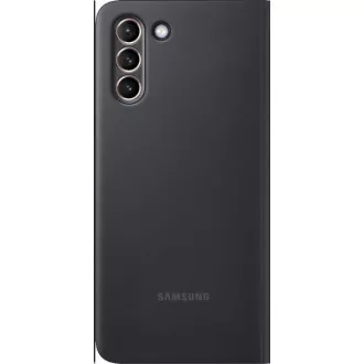 Samsung Clear View EF-ZG996CBE tok Galaxy S21 + telefonhoz, fekete