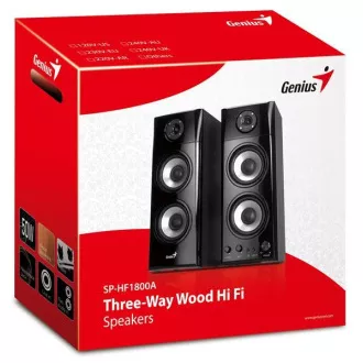 GENIUS hangszórók SP-HF 1800A v2, 50W, 2.0, fekete GENIUS hangszórók SP-HF 1800A v2, 50W, 2.0, fekete