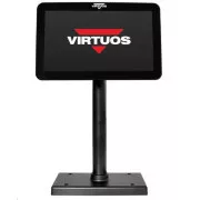 Virtuos 10, 1" színes LCD vásárlói monitor SD1010R, USB, fekete