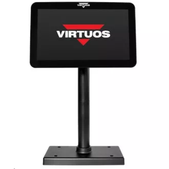 Virtuos 10, 1" színes LCD vásárlói monitor SD1010R, USB, fekete