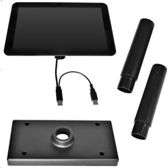 Virtuos 10, 1" színes LCD vásárlói monitor SD1010R, USB, fekete